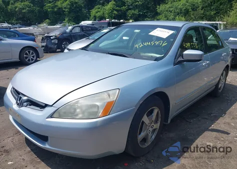 2005 Honda Accord Hybrid z USA, uszkodzony, nr VIN JHMCN36455C010117